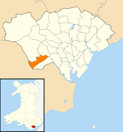 2024 Wales Cardiff Community Ely map